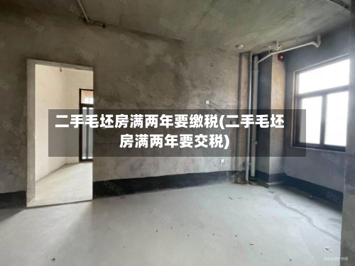 二手毛坯房满两年要缴税(二手毛坯房满两年要交税)