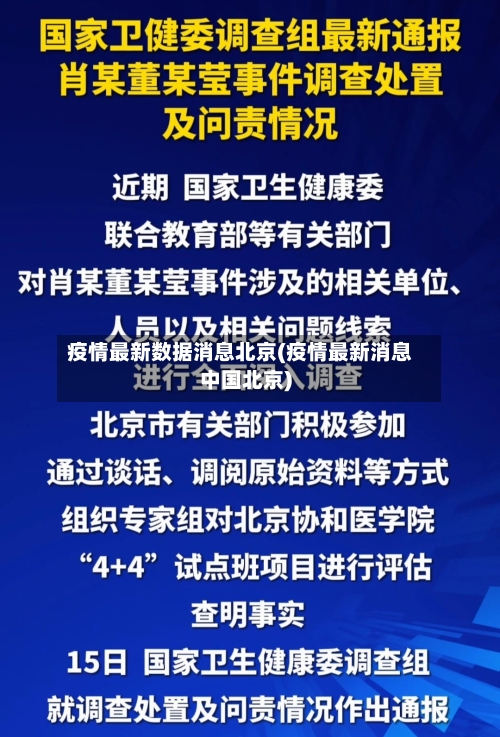 疫情最新数据消息北京(疫情最新消息中国北京)