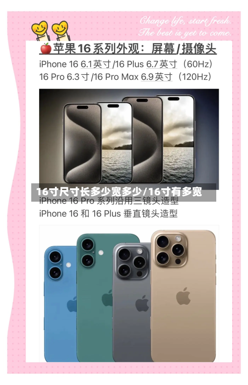 16寸尺寸长多少宽多少/16寸有多宽-第2张图片