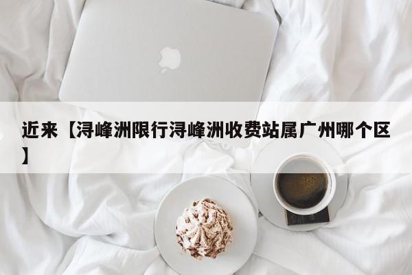 近来【浔峰洲限行浔峰洲收费站属广州哪个区】